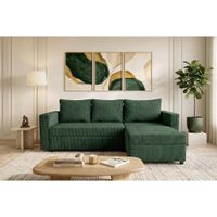 P & B ROHOVÁ SEDAČKA, textil, zelená