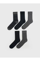 LC Waikiki LCW ACCESSORIES Patterned Men's Socks 5-Piece