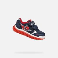 Dark blue boys' sneakers Geox Lightyloo - Boys