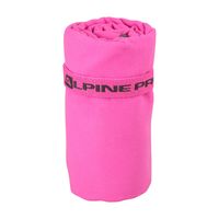 Quick-drying towel 50x100cm ALPINE PRO TOWELE pink glo