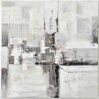 Monee OLEJOMAĽBA, abstraktné, 55/55 cm