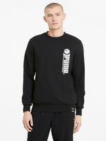 Puma Graphic Crew Sweatshirt Schwarz