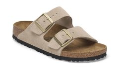 Birkenstock Arizona LEVE Sandcastle Narrow Fit Ženy - Sandály Birkenstock - Světle hnědá - 1029260-5.5 - Size: 5.5