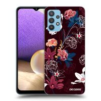 Silikónový čierny obal pre Samsung Galaxy A32 4G SM-A325F - Dark Meadow