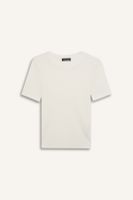 DEFACTO Slim Fit Slim Fit Crew Neck Casual Ribbed Camisole Short Sleeve T-Shirt