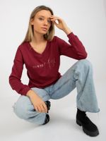 Blouse-RV-BZ-8355.41X-burgundy