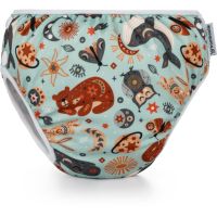 Bamboolik Swim Diapers Celestial Animals багаторазові підгузки-трусики для плавання розмір M 8-12 kg 1 кс