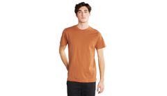 Dedicated T-shirt Stockholm Base Rawhide Brown Pánske - Tričká Dedicated - Hnedá - 20374-S - Size: S