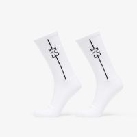 EA7 Emporio Armani Unisex Train Socks 2-Pack White/ White L/XL