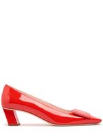 45mm Belle Vivier Lacquered Leather Pump