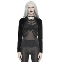 Damenshirt mit langen Ärmeln (Top) DEVIL FASHION 3XL-4XL