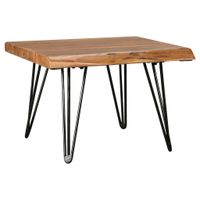 MID.YOU KONFERENČNÝ STOLÍK, farba indického palisandra, drevo, 56/51/38 cm