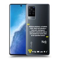 Silikónový prehľadný obal pre Vivo X60 Pro 5G - Kazma - MŮŽETE DOKÁZAT, CO BUDETE CHTÍT