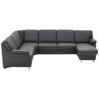 Beldomo Premium SEDACÍ SOUPRAVA, kůže, antracitová