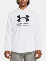 Under Armour UA Rival Terry Graphic Hood Majica dugih rukava bijela