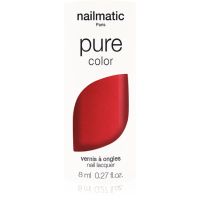 Nailmatic Pure Color lak za nohte AMOUR-Rouge Nacré / Red Shimmer 8 ml