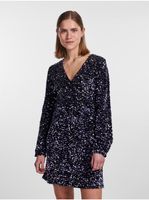 Black women's sequin dress Pieces Kam - Women's