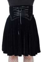 Damen Rock KILLSTAR - Dark Lover High-Waisted 4XL
