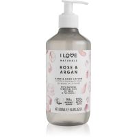 I Love Naturals Rose & Argan молочко для тіла 500 мл