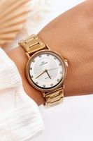 Women's waterproof watch Giorgio & Dario Gold