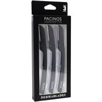 Pacinos Siganture Line Derma Blades Rasierer für das Gesicht 3 St.