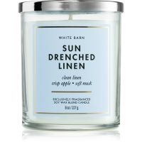 Bath & Body Works Sun-Drenched Linen ароматна свещ 227 гр.