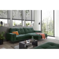 Livetastic ROHOVÁ SEDAČKA, textil, tmavozelená