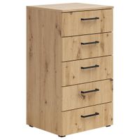 Carryhome KOMODA, dub artisan, 45/83/40 cm