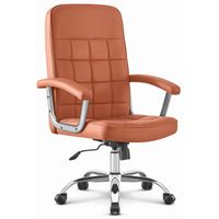 Smeđa uredska stolica HELLS Chair HC-1020