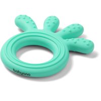 BabyOno Be Active Silicone Teether Octopus rágóka Mint 1 db