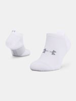 Under Armour Dry Run No Show Socken Weiß