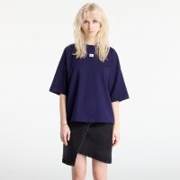 T-shirt Calvin Klein Jeans Ss Woven Label Overs Tee Purple S