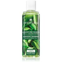 Orientana Ayurvedic Shampoo Neem & Green Tea természetes sampon hajra 210 ml