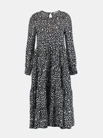 Haily ́s Black Patterned Midishats Hailys - Kobieta