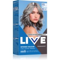 Schwarzkopf LIVE Intense Colour permanentna barva za lase odtenek U72 Dusty Silver 1 kos
