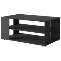 P & B KONFERENČNÝ STOLÍK, čierna, kompozitné drevo, 100/60/45 cm