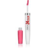 Maybelline SuperStay 24H Color flüssiger Lippenstift mit Balsam Farbton 185 Rose Dust 5,4 g