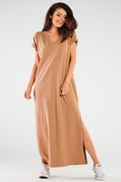 Infinite You Woman's Dress M256 Beige