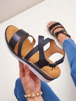 Resti Women’s glitter wedge sandals Aella