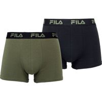Fila MAN BOXER ELASTIC WITH LOGO Мъжки боксерки, черно, размер