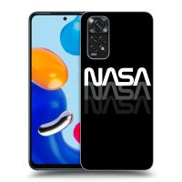 Silikónový čierny obal pre Xiaomi Redmi Note 11 - NASA Triple