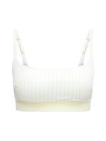Calvin Klein Swimwear Bikini gornji dio  pastelno zelena / bijela