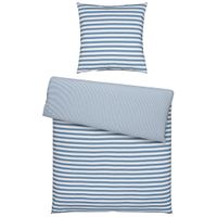 Bio:Vio OBOJSTRANNÁ POSTEĽNÁ BIELIZEŇ, džersej, modrá, 135/200 cm