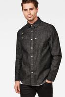 Shirt - G-STAR Utility ha straight shirt l/s dark grey