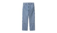 Carhartt WIP Double Knee Pant Muži - Kalhoty Carhartt WIP - Modrá - I032699_01_12-36-32 - Size: 36-32