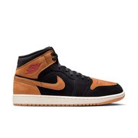 Air Jordan 1 Mid SE "Black Flax" - Pánske - Tenisky Jordan - Čierne - HV4091-002 - Veľkosť: 47.5