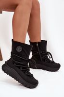 Skórzane buty śnieżne na platformie Lee Cooper