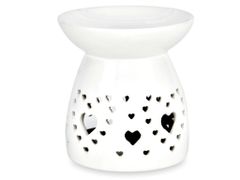 German CERALI Porcelánový svícen / aroma lampa / bílá