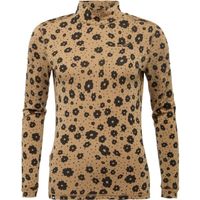 MONS ROYALE CASCADE Дамска безшевна термо тениска, кафяво, размер