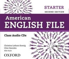 American English File Starter: Class Audio CDs /4/ (2nd) - audiokniha z kategorie Střední školy